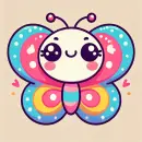 Cartoon butterfly