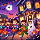 Halloween with kids