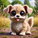 Derpy dog