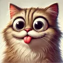 Derpy cat