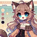 Catgirl in her element