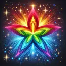 Rainbow star
