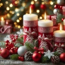 Christmas candles 