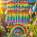 Rainbow windchime