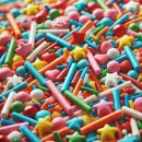 Colorful sprinkles
