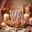 Love you with fruit