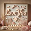 Love you with little lights