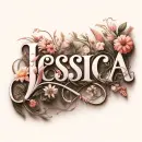 Jessica with flowers
