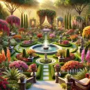 Luxurious garden