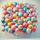 Birthday balloons