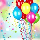 Birthday balloons