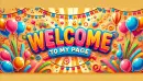 Welcome to my page wide banner