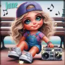 Girl and her music - Jane 