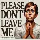 Please don't leave me