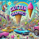 Crazy Glitter Graphics world