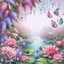 Summer Fairy Background