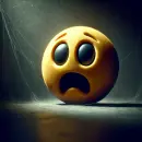 Scared smilie