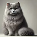 Gray cat