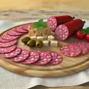 Salami platter