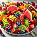Tasty fruit platter