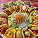 Tasty taco platter