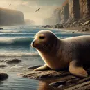 Seal having a bad day