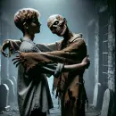 Zombie giving a hug