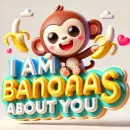 I am bananas about you