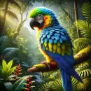 Beautiful parrot