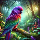 Beautiful parrot