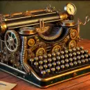 Vintage typewriter