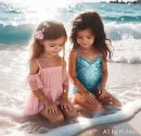 Two Sisters Making Memories
