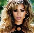 Beyonce with glitter