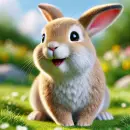 Rabbit having a good time