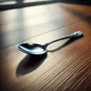 Spoon on a table