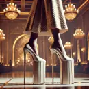 High heels that are very high