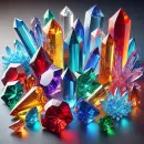 Colorful crystals