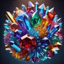 Colorful crystals