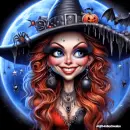 Witch2 Halloween animation