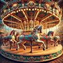 Classic merry-go-round