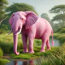 Pink elephant
