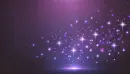 Purple stars wallpaper