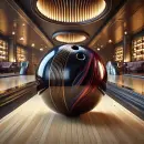 Luxury bowling ball