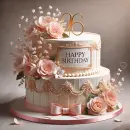 Cute  birthday cake