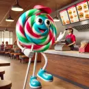 Lollipop ordering fast food