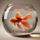 Goldfish in a bowl