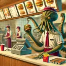 Kraken working fast food