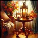 Autumn table setting