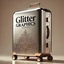 Luxury Glitter Graphics suitcase
