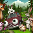Animals dicsovering a car